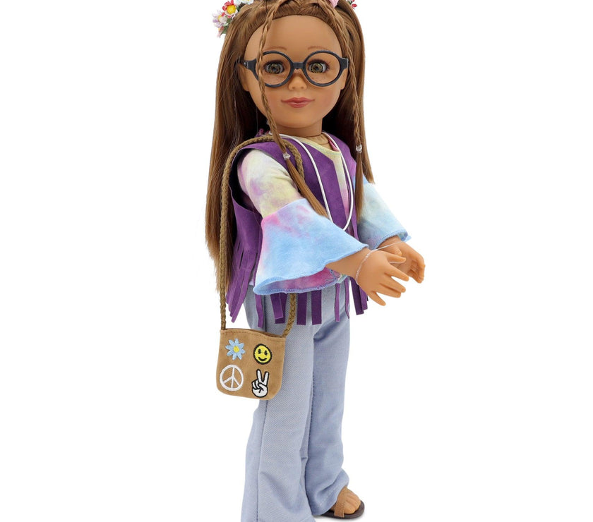 Playtime by Eimmie Playtime Pack Flower Child with Child Accessories 18 Inch Dolls - OrangeOnions Wholesale