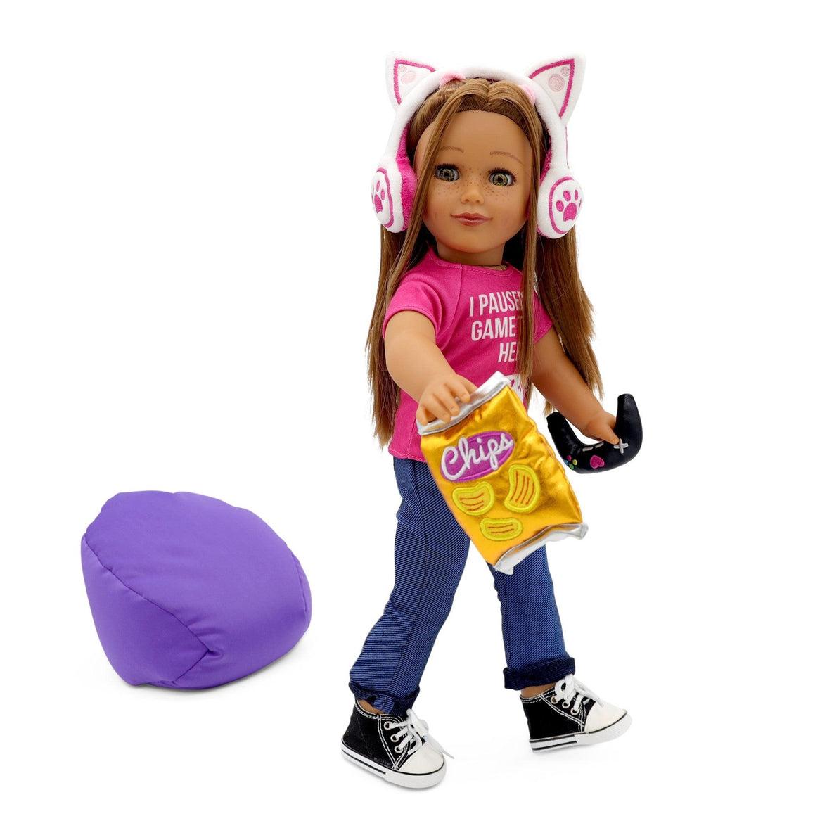 Playtime by Eimmie Playtime Pack Gametime 18 Inch Dolls - OrangeOnions Wholesale