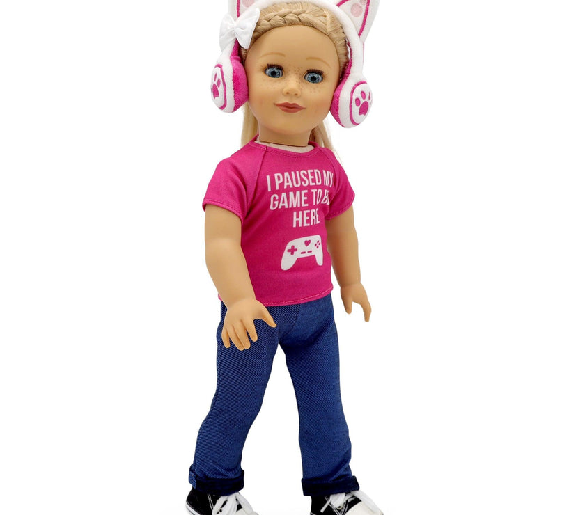 Playtime by Eimmie Playtime Pack Gametime 18 Inch Dolls - OrangeOnions Wholesale