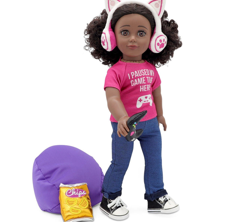 Playtime by Eimmie Playtime Pack Gametime 18 Inch Dolls - OrangeOnions Wholesale