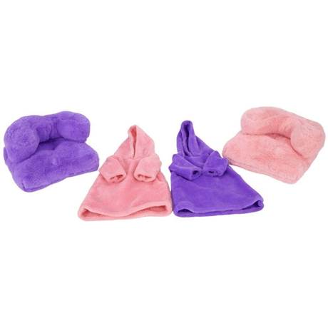 Playtime by Eimmie Playtime Pack Plush Chair Sleepover 18 Inch Dolls - OrangeOnions Wholesale
