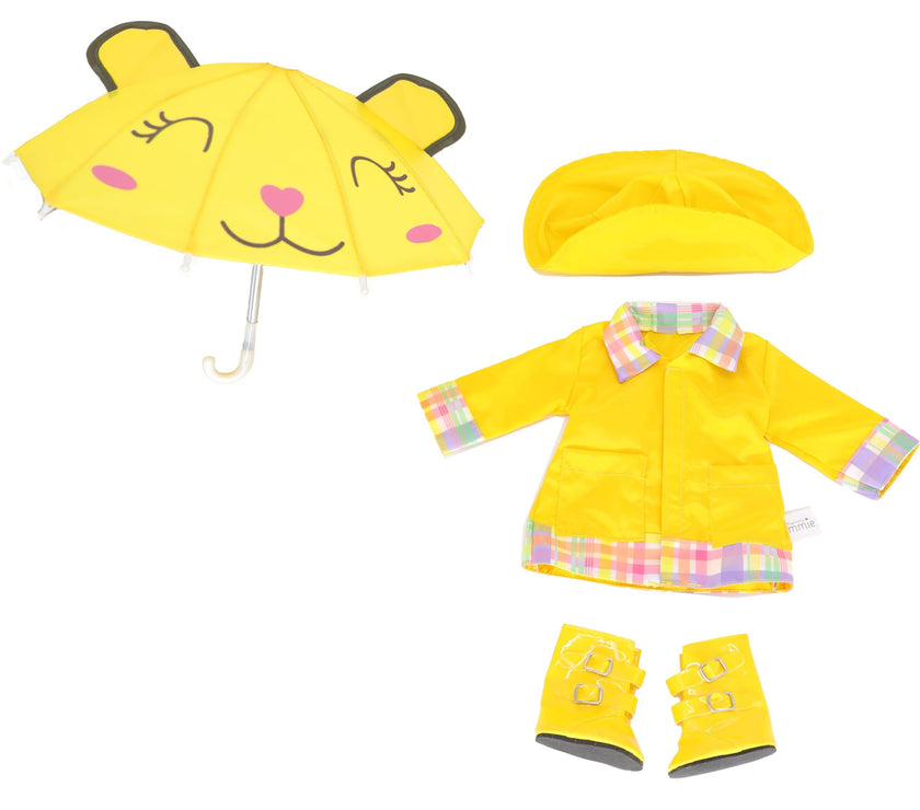 Playtime by Eimmie Playtime Pack Rainy Day 18 Inch Dolls - OrangeOnions Wholesale