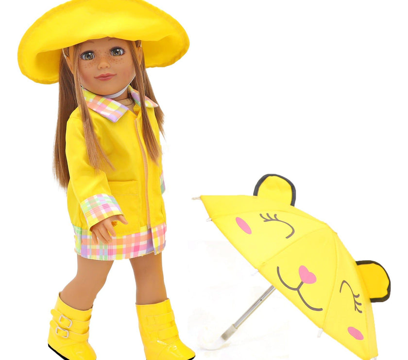 Playtime by Eimmie Playtime Pack Rainy Day 18 Inch Dolls - OrangeOnions Wholesale