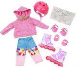 Playtime by Eimmie Playtime Pack Roller Skating 18 Inch Dolls - OrangeOnions Wholesale