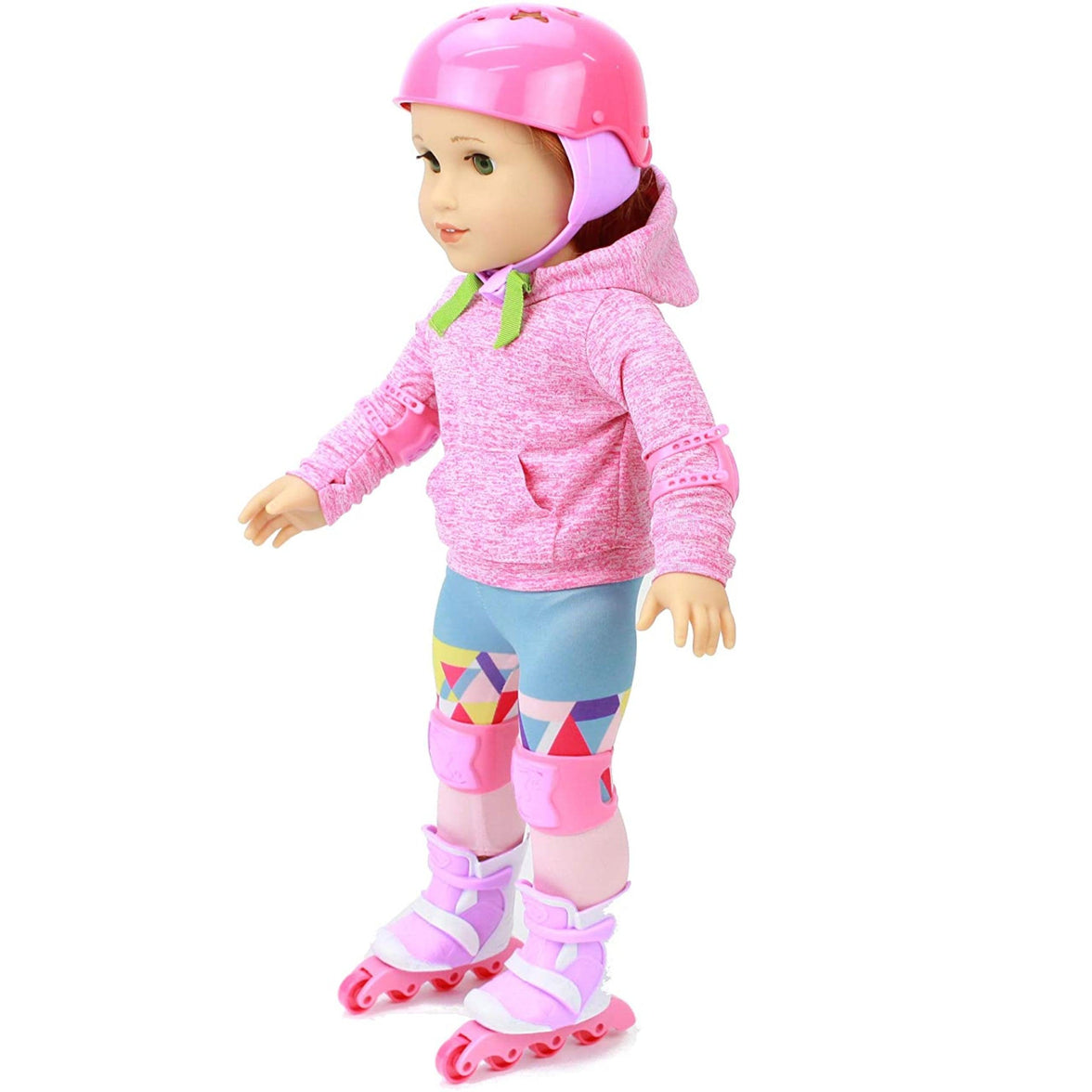 Playtime by Eimmie Playtime Pack Roller Skating 18 Inch Dolls - OrangeOnions Wholesale