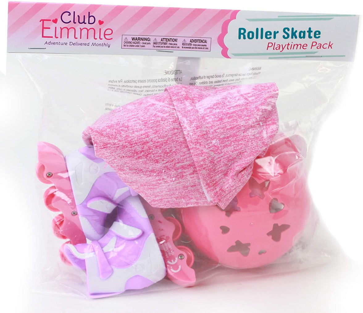 Playtime by Eimmie Playtime Pack Roller Skating 18 Inch Dolls - OrangeOnions Wholesale