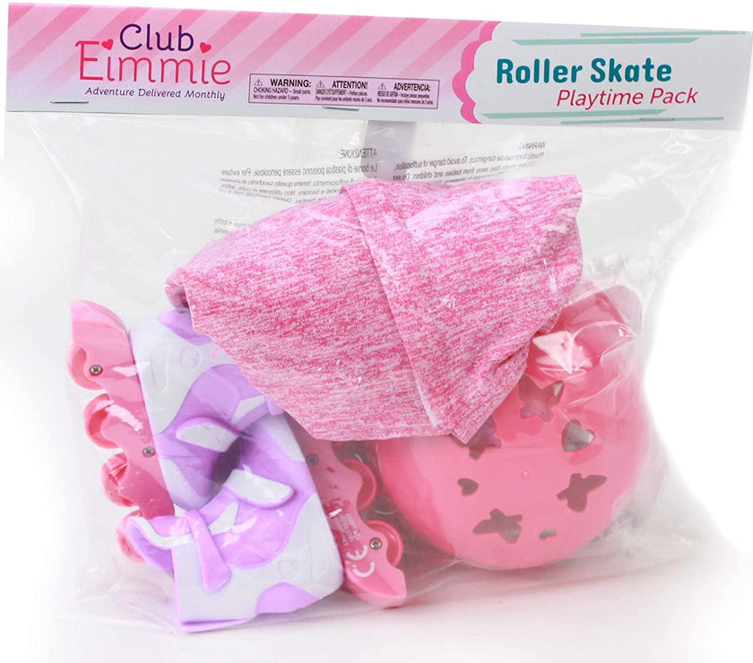 Playtime by Eimmie Playtime Pack Roller Skating 18 Inch Dolls - OrangeOnions Wholesale