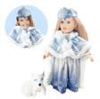 Playtime by Eimmie Playtime Pack Snow Princess with Matching Child Accessories - OrangeOnions Wholesale