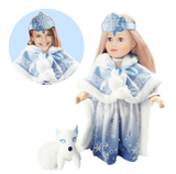 Playtime by Eimmie Playtime Pack Snow Princess with Matching Child Accessories - OrangeOnions Wholesale