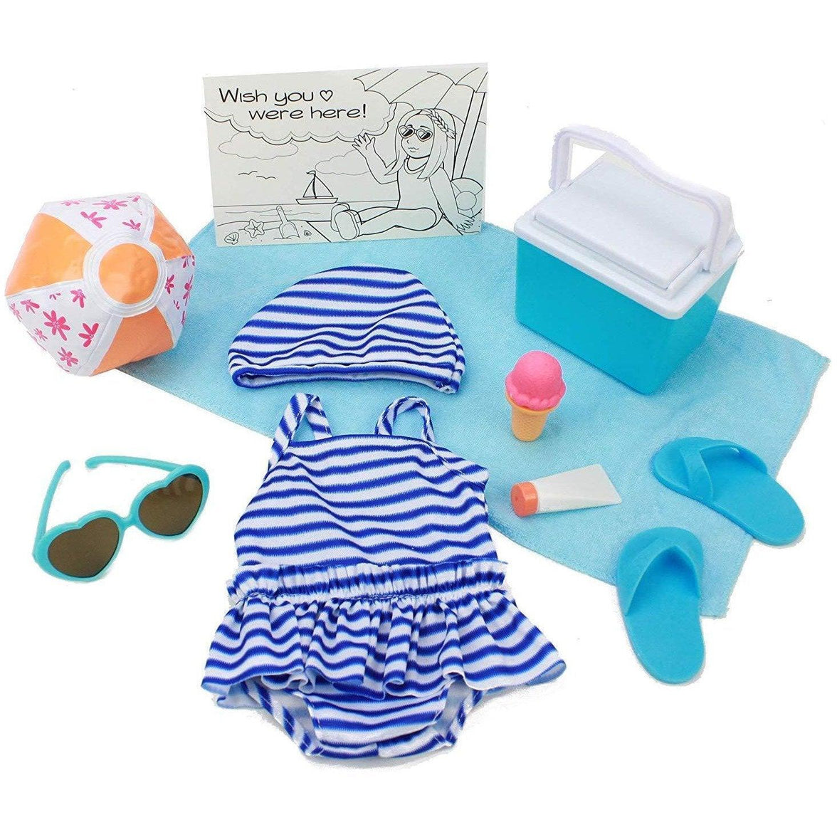 Playtime by Eimmie Playtime Pack Summertime 18 Inch Dolls - OrangeOnions Wholesale