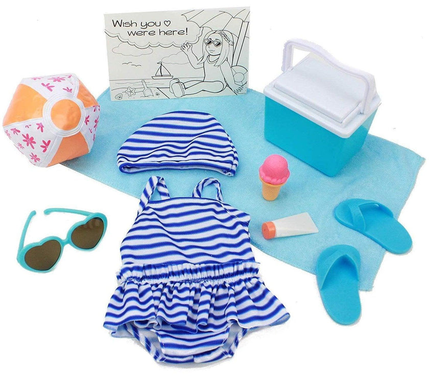 Playtime by Eimmie Playtime Pack Summertime 18 Inch Dolls - OrangeOnions Wholesale