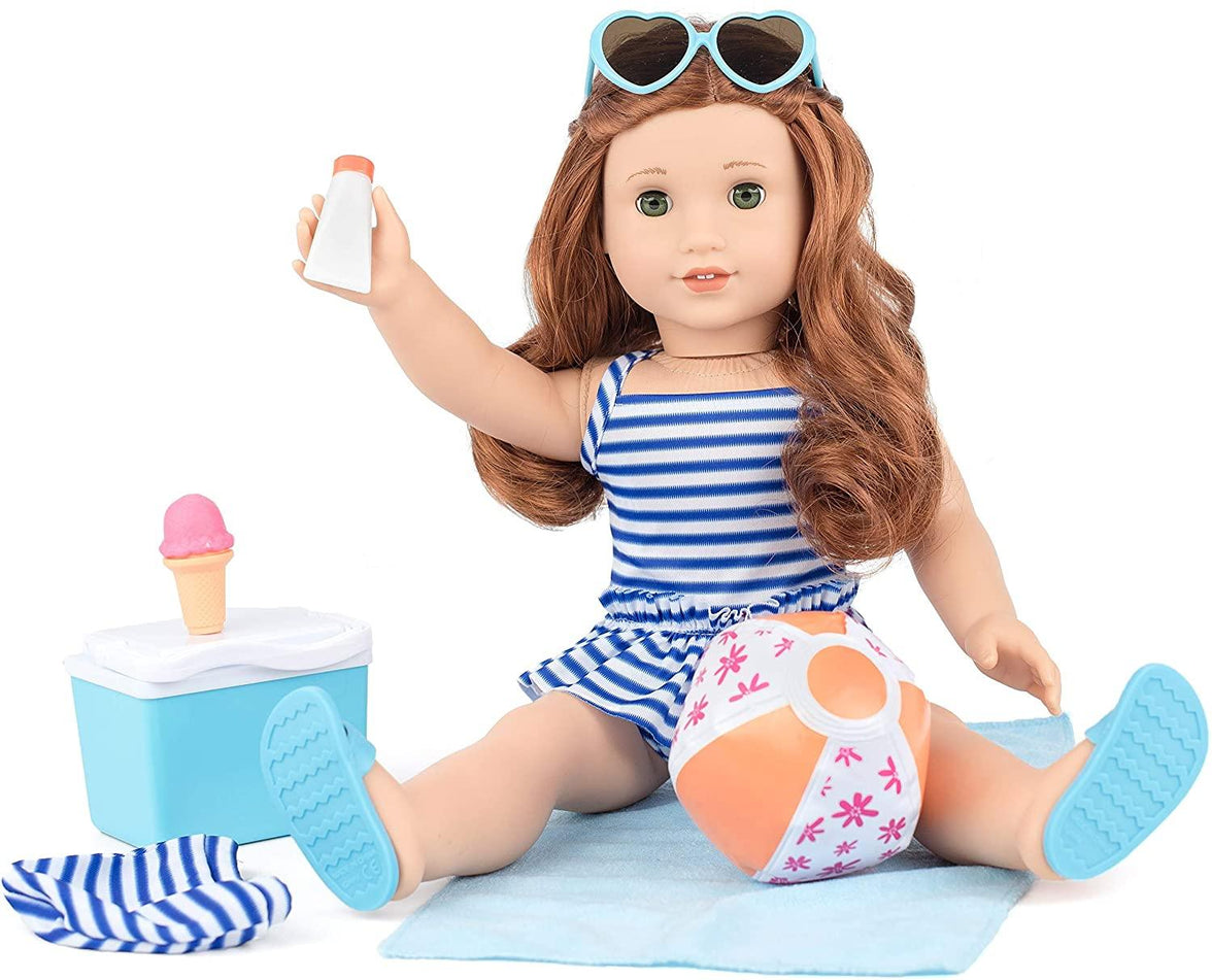 Playtime by Eimmie Playtime Pack Summertime 18 Inch Dolls - OrangeOnions Wholesale