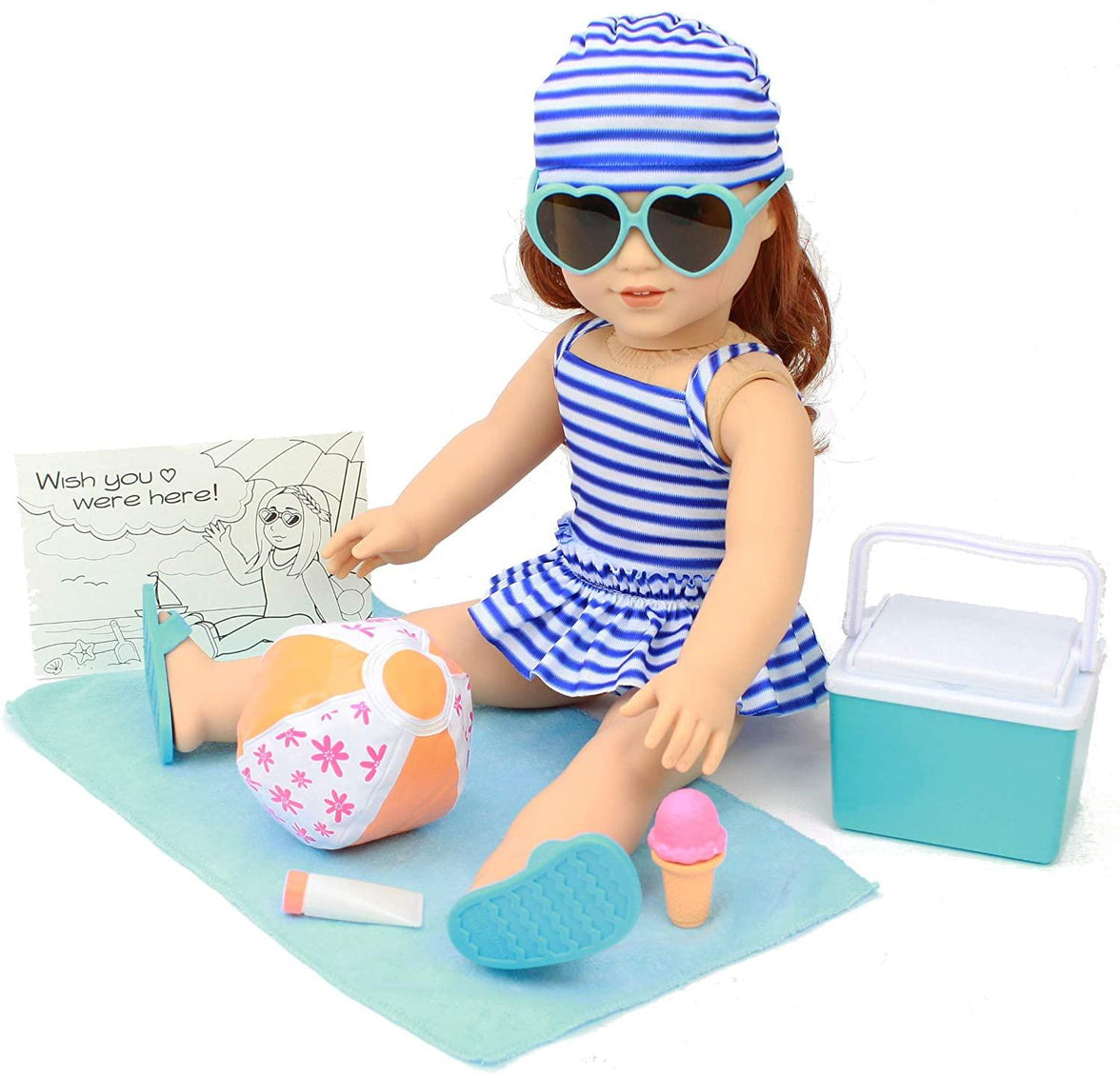 Playtime by Eimmie Playtime Pack Summertime 18 Inch Dolls - OrangeOnions Wholesale