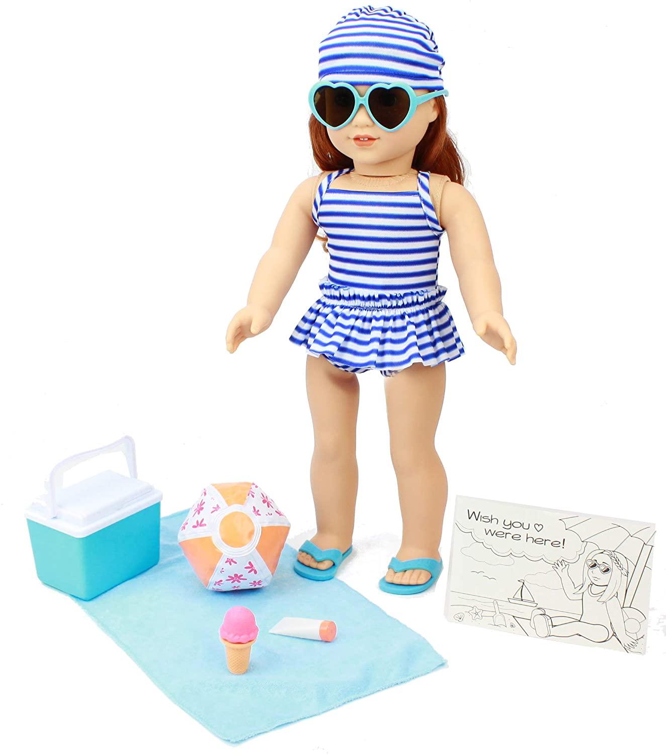 Playtime by Eimmie Playtime Pack Summertime 18 Inch Dolls - OrangeOnions Wholesale