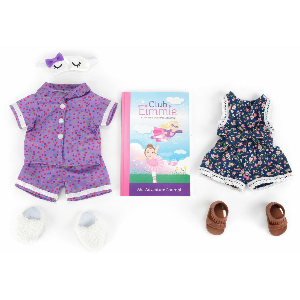 Playtime by Eimmie Playtime Pack Trendy Romper Set 18 Inch Dolls - OrangeOnions Wholesale