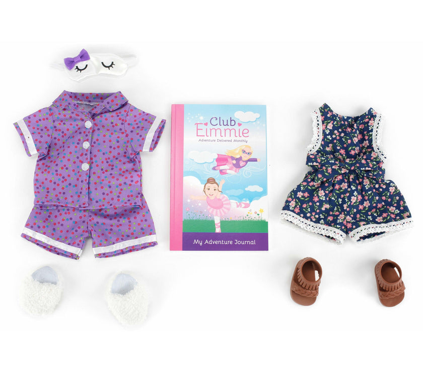Playtime by Eimmie Playtime Pack Trendy Romper Set 18 Inch Dolls - OrangeOnions Wholesale