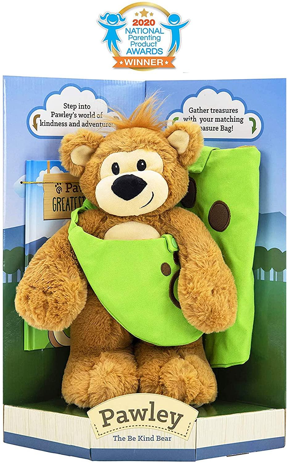Plushible Adventure Book and Stuffed Animal Set Pawley's Greatest Treasure - OrangeOnions Wholesale