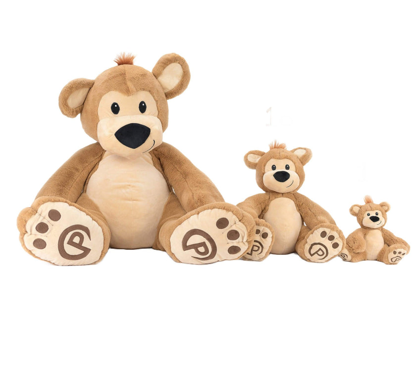 Plushible Bear 10 Inch (Sitting) - OrangeOnions Wholesale