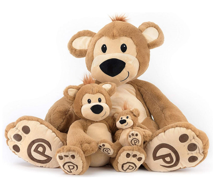 Plushible Bear 10 Inch (Sitting) - OrangeOnions Wholesale