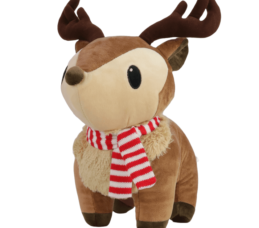 Plushible Christmas Plush 12-Inch Ralphie the Reindeer - OrangeOnions Wholesale