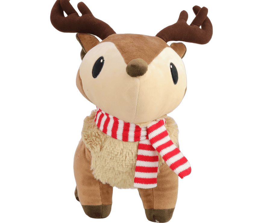 Plushible Christmas Plush 12-Inch Ralphie the Reindeer - OrangeOnions Wholesale