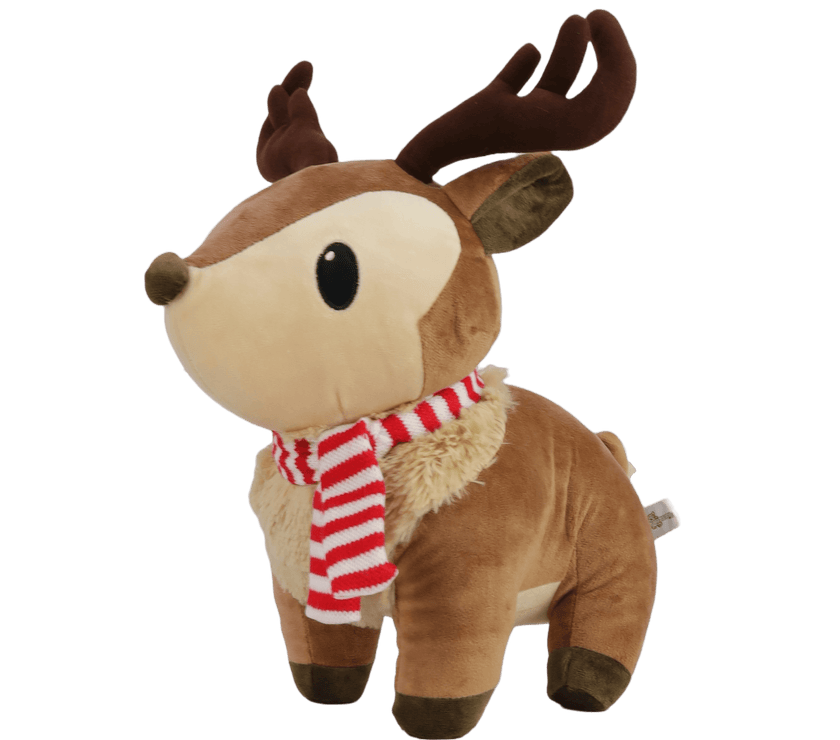 Plushible Christmas Plush 12-Inch Ralphie the Reindeer - OrangeOnions Wholesale