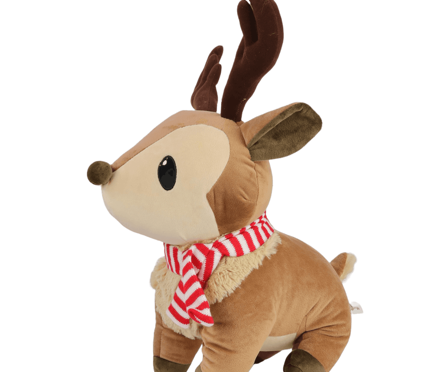Plushible Christmas Plush 14-Inch Ralphie the Reindeer - OrangeOnions Wholesale