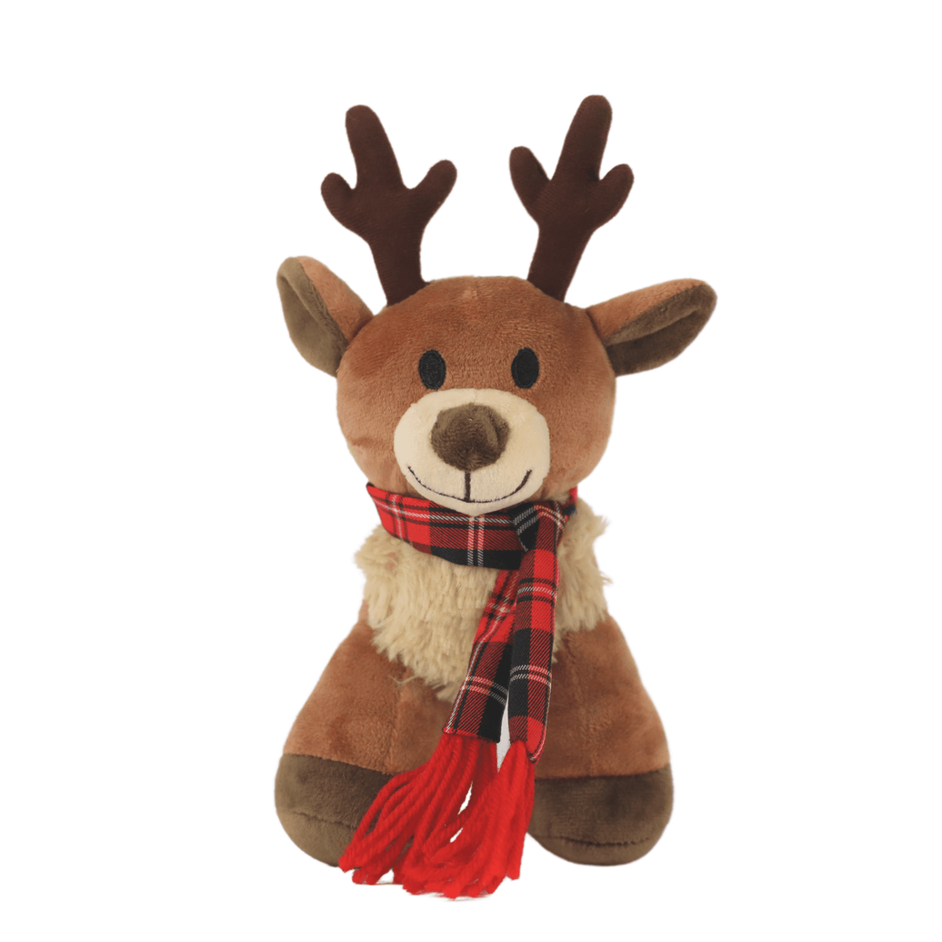 Plushible Christmas Plush 8-Inch Randall the Reindeer - OrangeOnions Wholesale