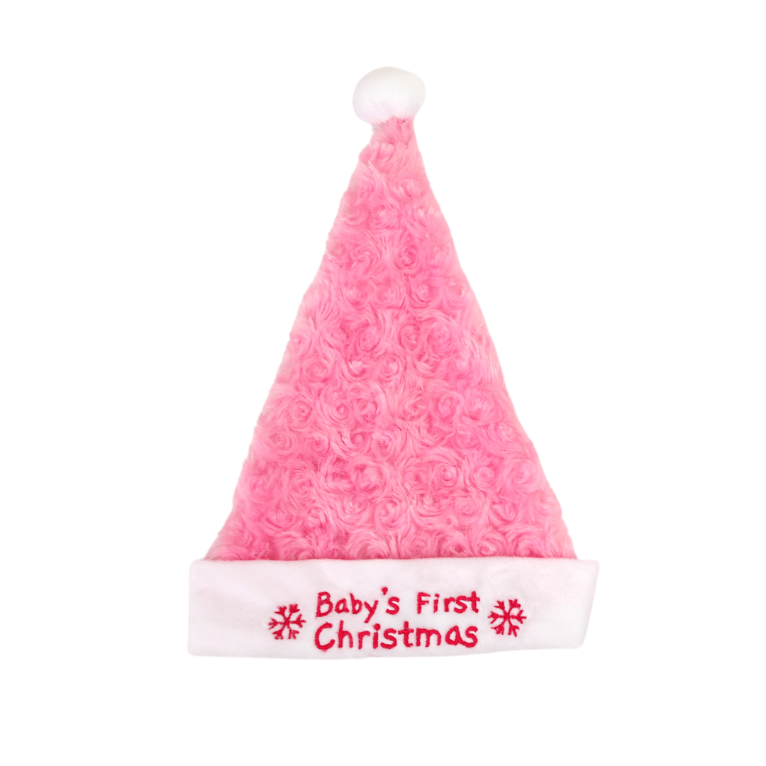 Plushible Christmas Plush Baby's First Christmas Hat and Stocking Set - OrangeOnions Wholesale