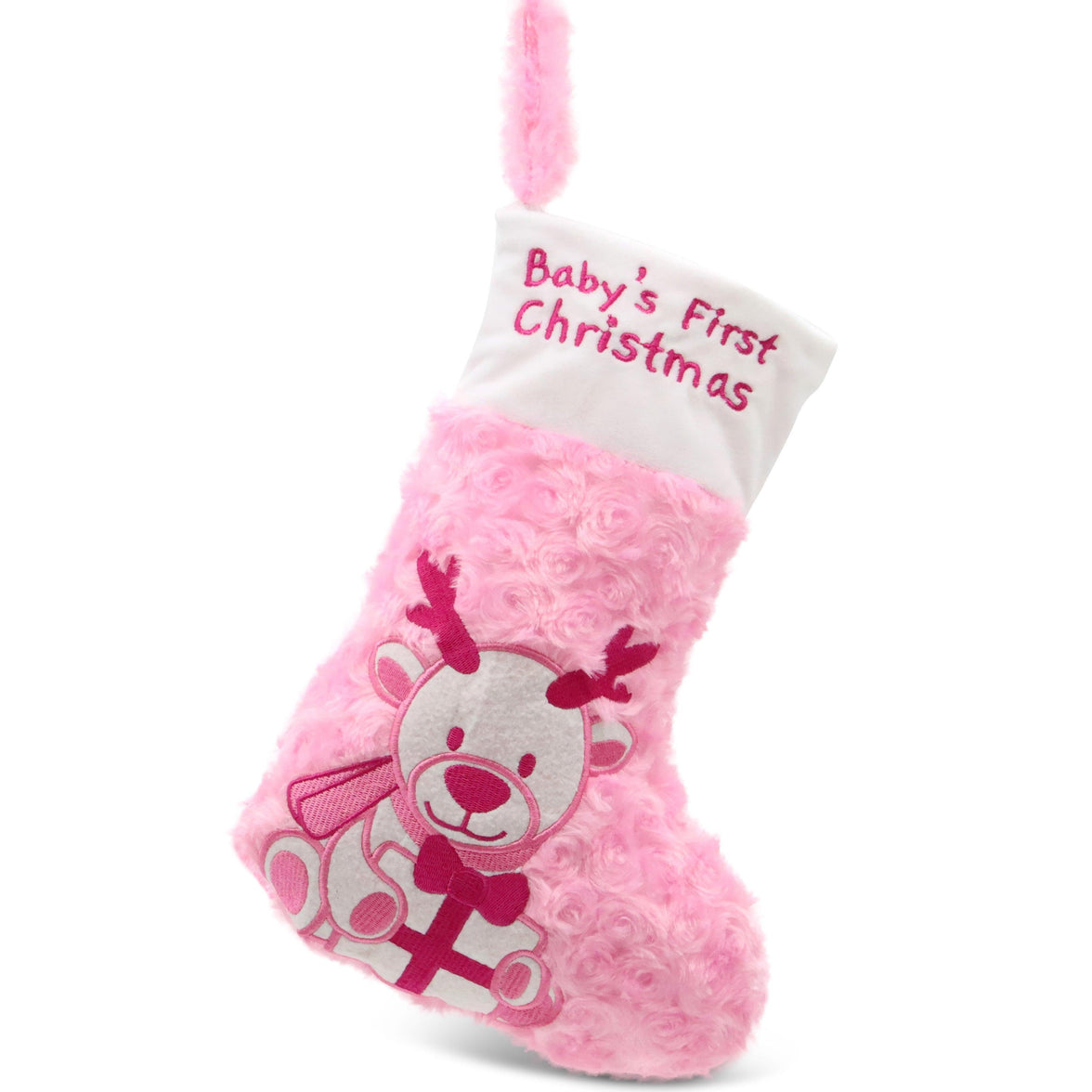 Plushible Christmas Plush Baby's First Christmas Hat and Stocking Set - OrangeOnions Wholesale