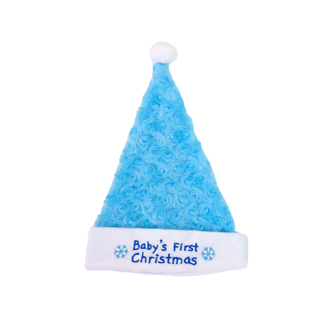 Plushible Christmas Plush Baby's First Christmas Hat and Stocking Set - OrangeOnions Wholesale