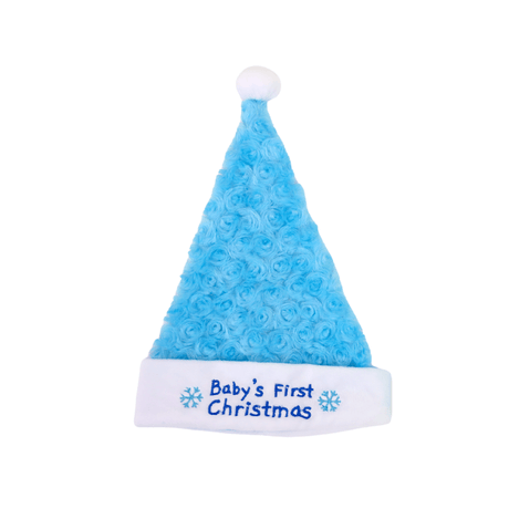 Plushible Christmas Plush Baby's First Christmas Hat and Stocking Set - OrangeOnions Wholesale