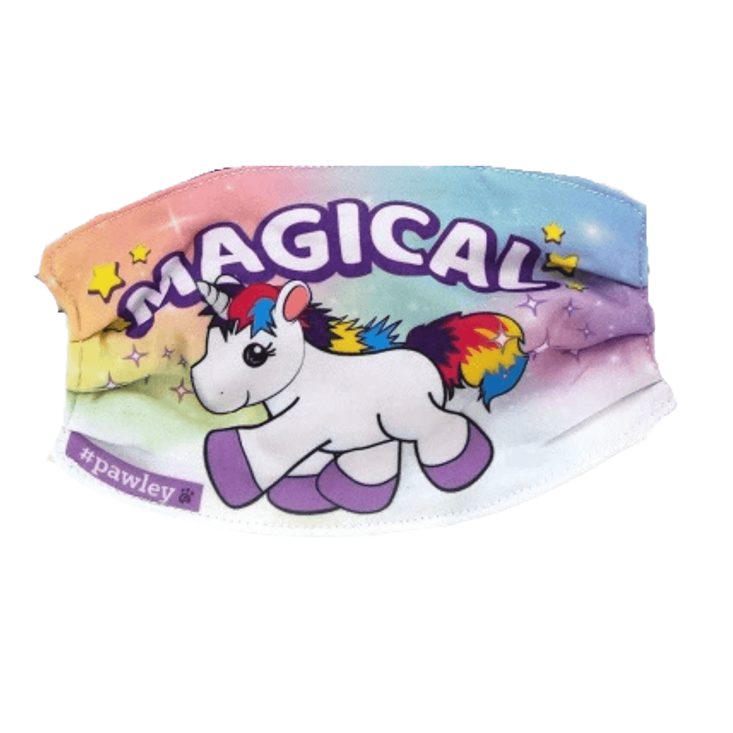 Plushible Face Masks Unicorn Magic Adjustable (Single) - OrangeOnions Wholesale