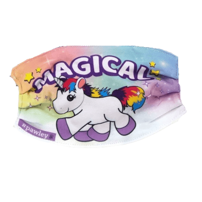 Plushible Face Masks Unicorn Magic Adjustable (Single) - OrangeOnions Wholesale