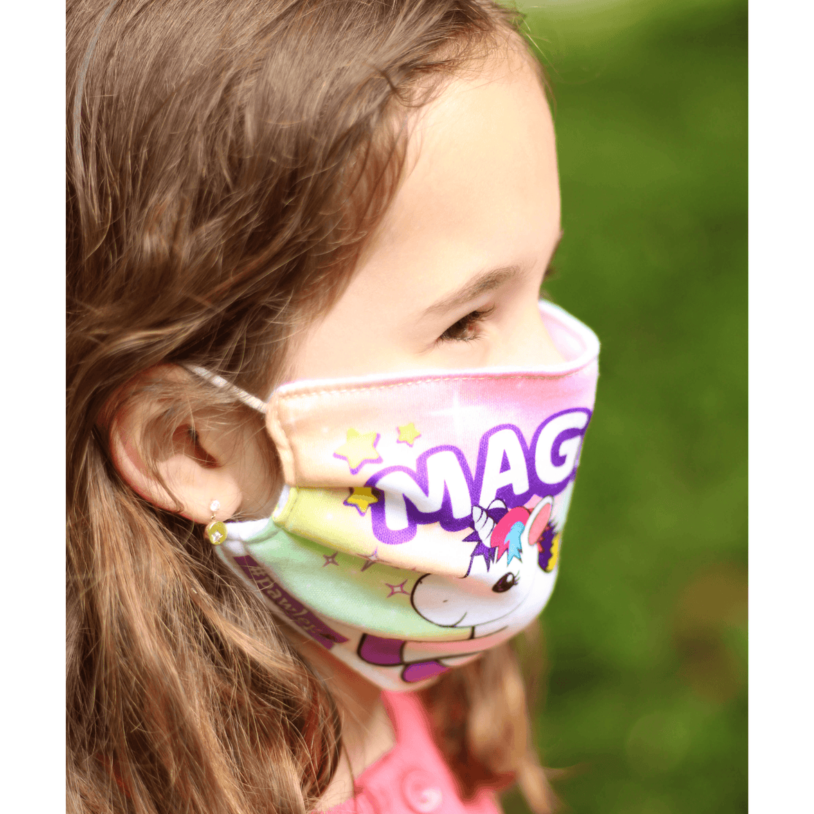 Plushible Face Masks Unicorn Magic Adjustable (Single) - OrangeOnions Wholesale