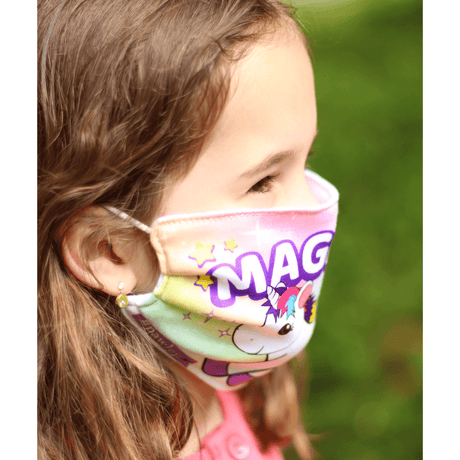 Plushible Face Masks Unicorn Magic Adjustable (Single) - OrangeOnions Wholesale