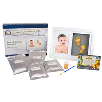 Plushible Frame 3D Casting Kit with 4x6 Photo and Shadowbox (Gold) - OrangeOnions Wholesale