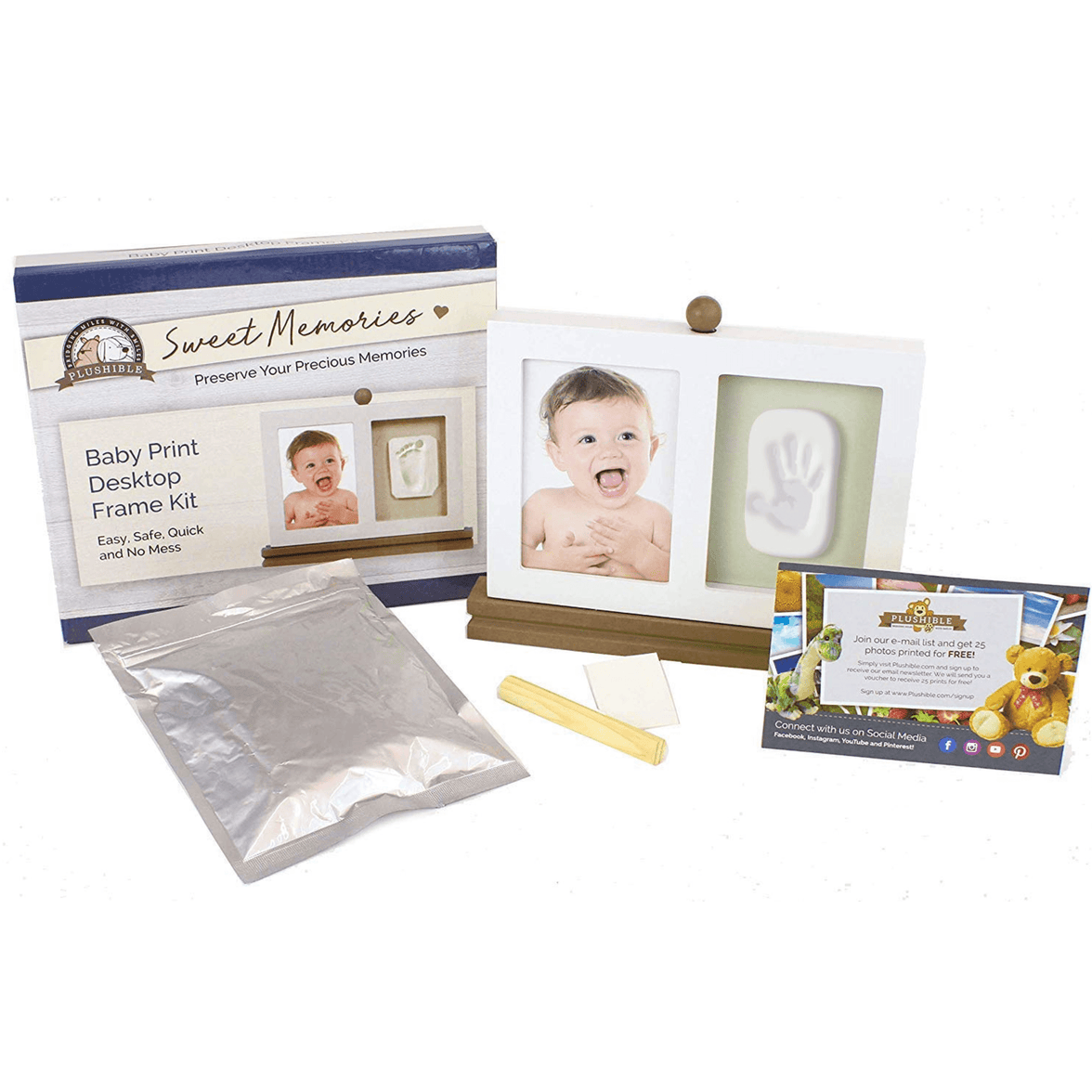 Plushible Frame Desktop Photo and Shadowbox Frame with Imprint Kit - OrangeOnions Wholesale