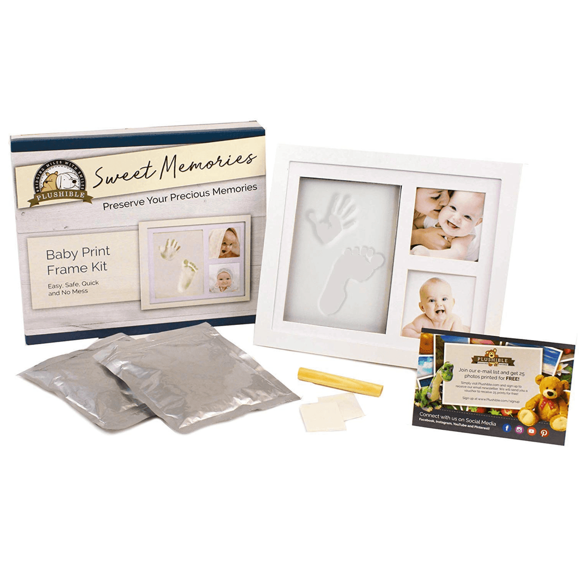 Plushible Frame Photo and Shadowbox with Imprint Kit (2 square) - OrangeOnions Wholesale