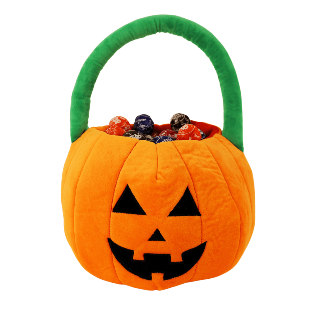Plushible Halloween Jack O Lantern Plush Pumpkin Trick or Treat Basket - OrangeOnions Wholesale