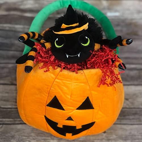 Plushible Halloween Plush 8 Inch Wicked Spider - OrangeOnions Wholesale