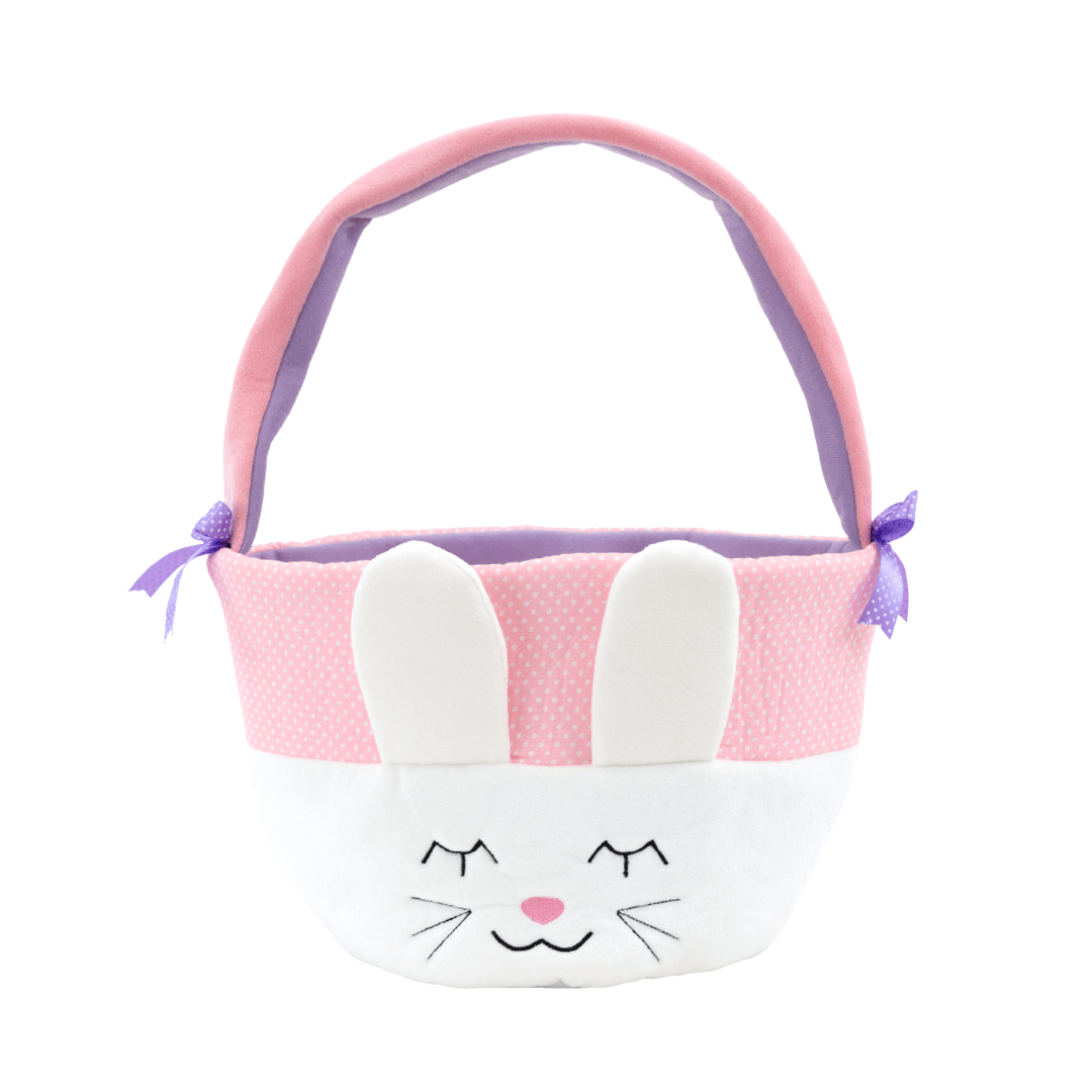 Plushible Holiday Easter Bunny Plush Basket - OrangeOnions Wholesale