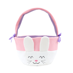 Plushible Holiday Easter Bunny Plush Basket - OrangeOnions Wholesale