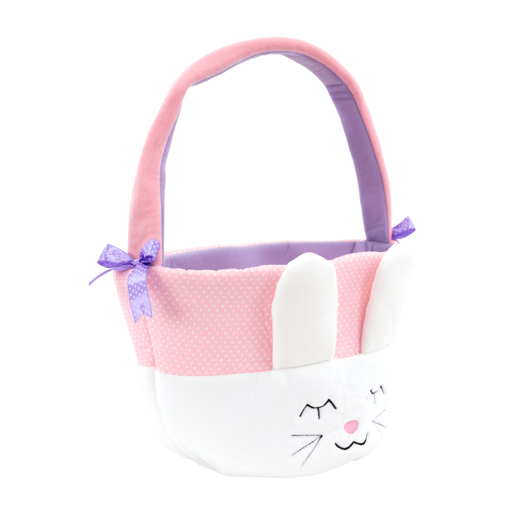 Plushible Holiday Easter Bunny Plush Basket - OrangeOnions Wholesale
