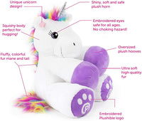 Plushible Unicorn 44 Inch Plush - OrangeOnions Wholesale