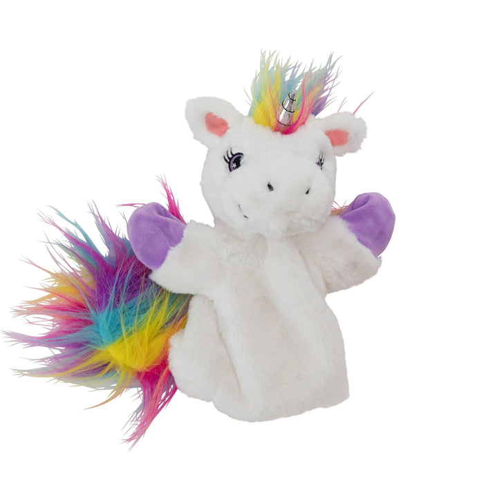 Plushible Unicorn Hand Puppet - OrangeOnions Wholesale
