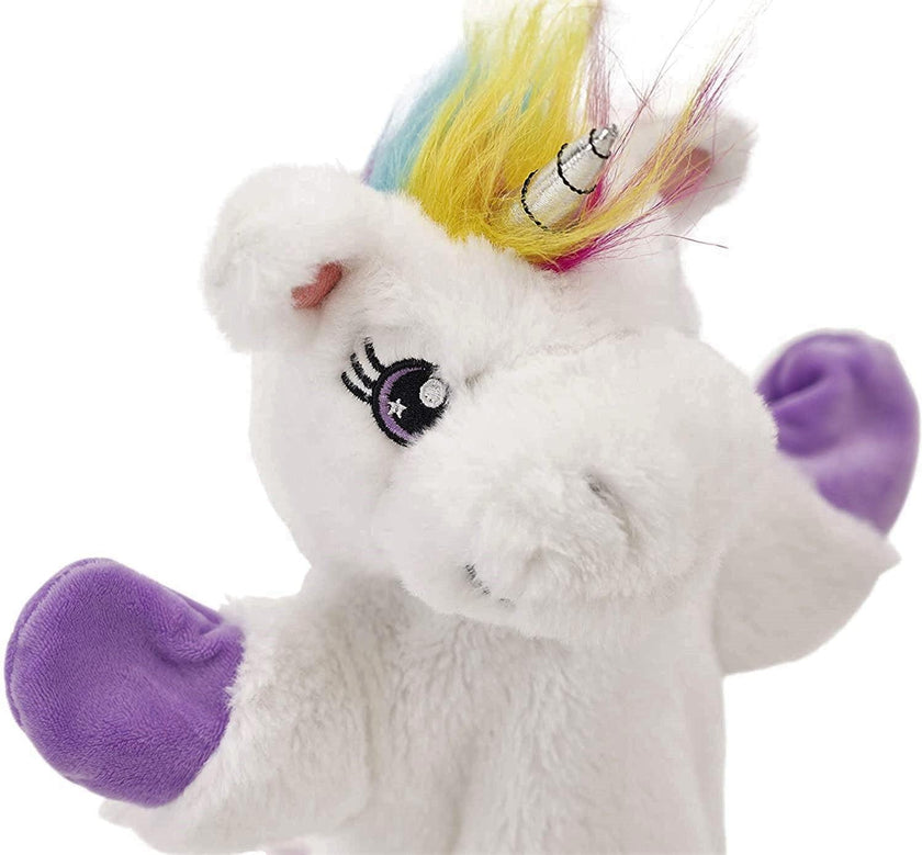 Plushible Unicorn Hand Puppet - OrangeOnions Wholesale