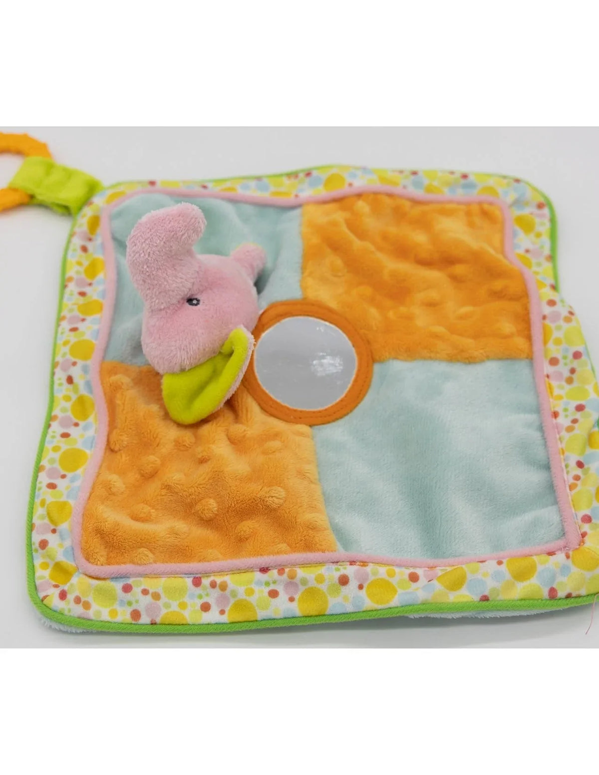 Russ Berrie Babies Love To Learn Activity Blankie, Elephant (Discontinued by Manufacturer)