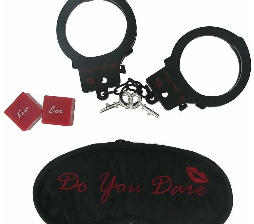 Russ Berrie Do You Dare Handcuff Set