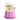 Russ Berrie My First Teddy Musical Waterglobe, Pink (Discontinued by Manufacturer)